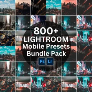 750+ Lightroom Mobile Presets Pack