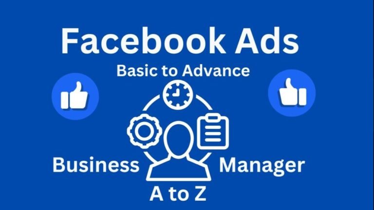 Facebook Ads Marketing Basic to Advance Course