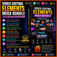 Video Editing Elements Mega Bundle